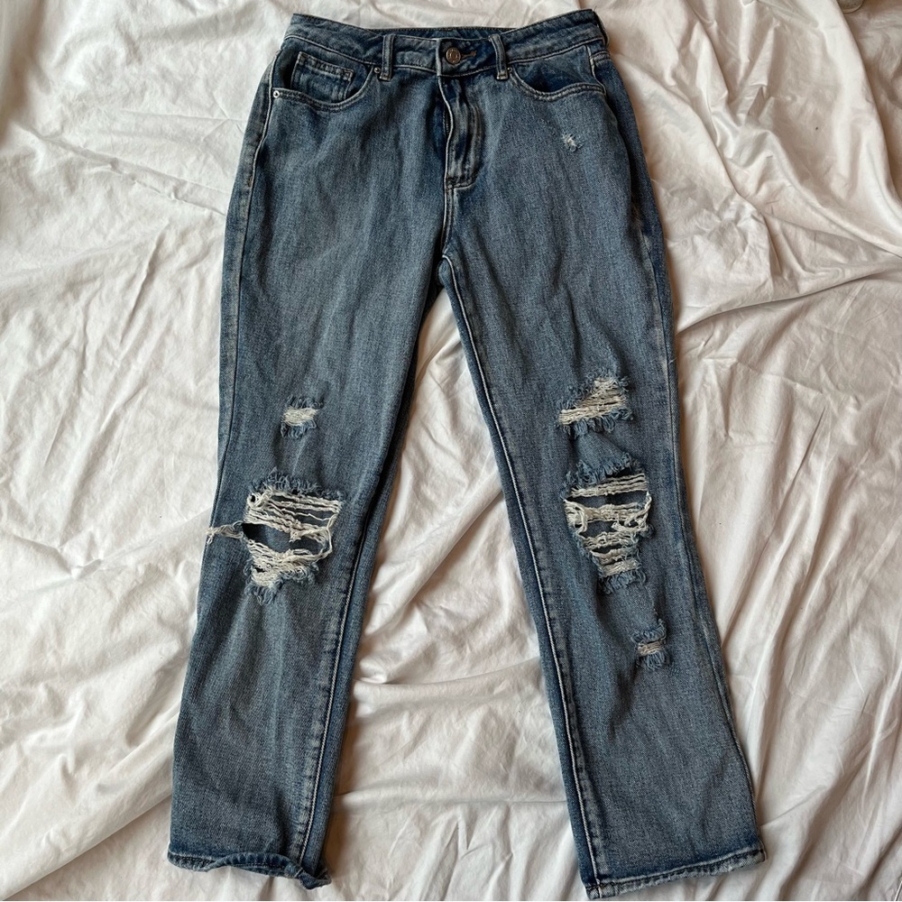 🏙️ripped mom jeans🏙️
